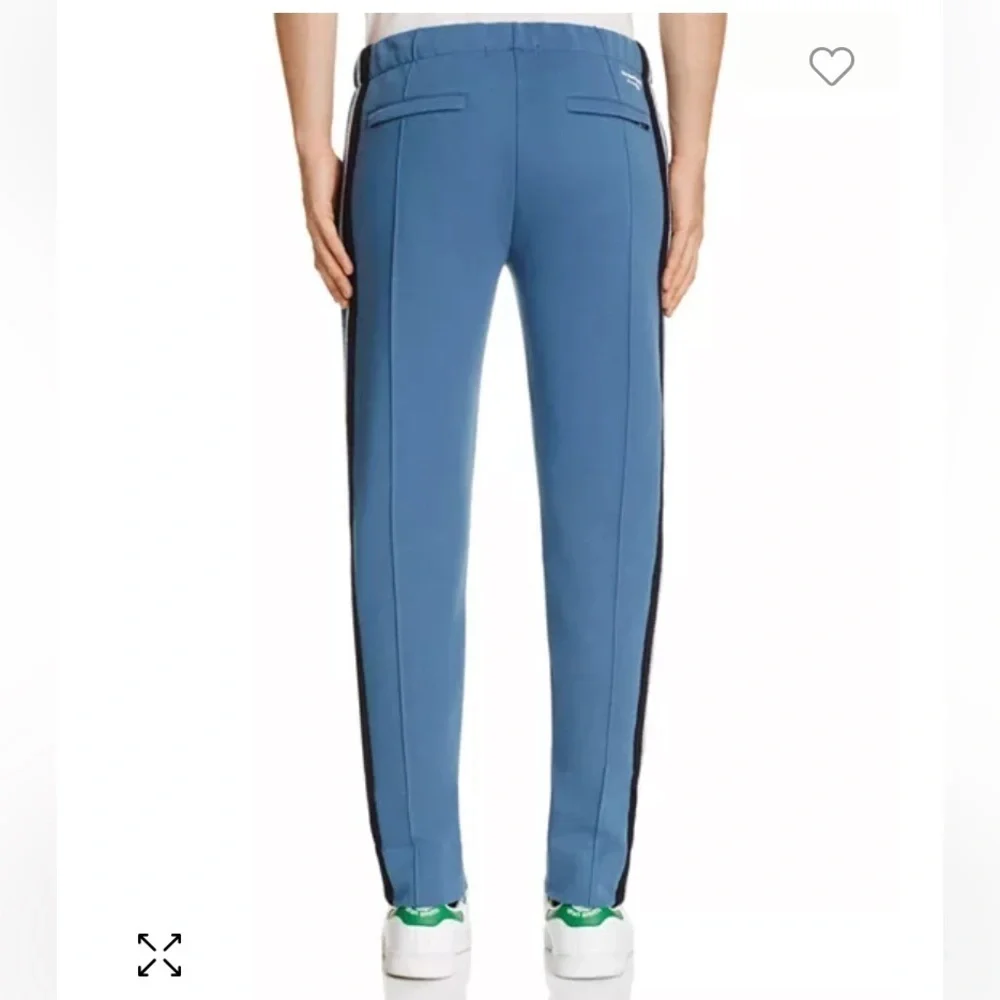 Burberry Joggers Nickston Side Stripe Track Pants in Blue